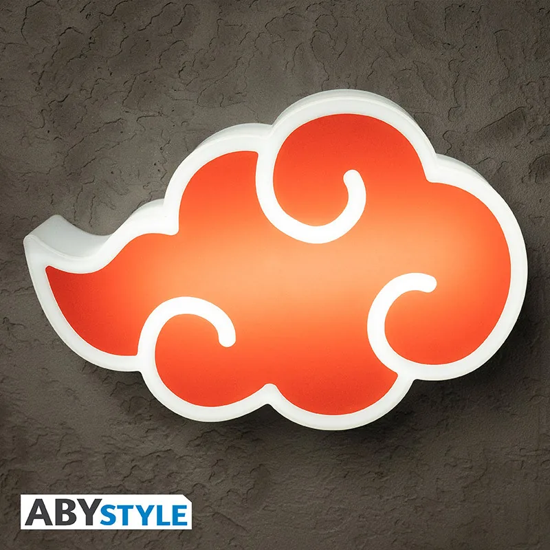 Lámpara Naruto Shippuden nube de Akatsuki
