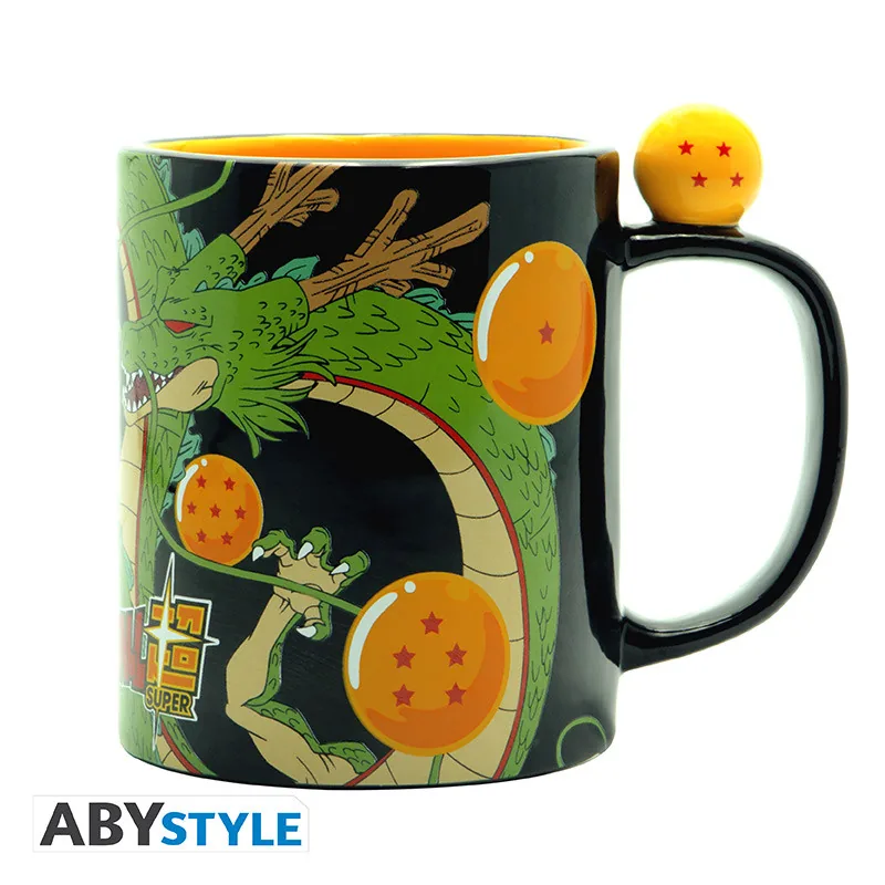 Taza con asa 3D Dragon Ball Super Shenron y Bolas de Dragón 456 ml