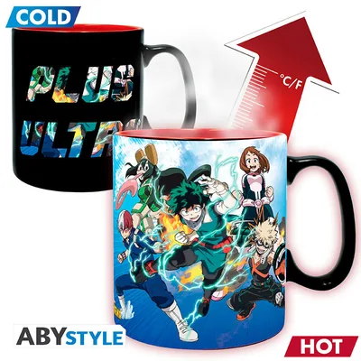 Taza termosensible My Hero Academia Heroes 460 ml