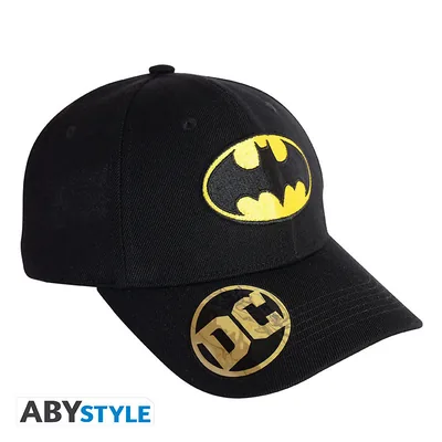 Gorra DC Comics Batman logo negra