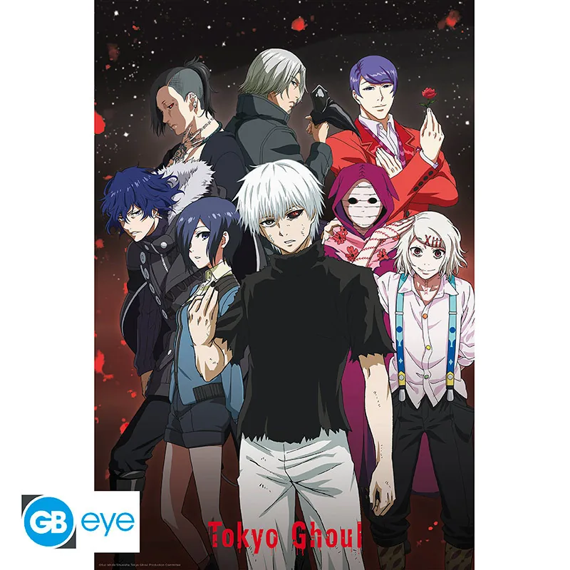 Póster Maxi Tokyo Ghoul Grupo 91,5x61 cm