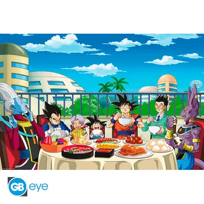 Póster Dragon Ball Super Feast 91,5x61 cm