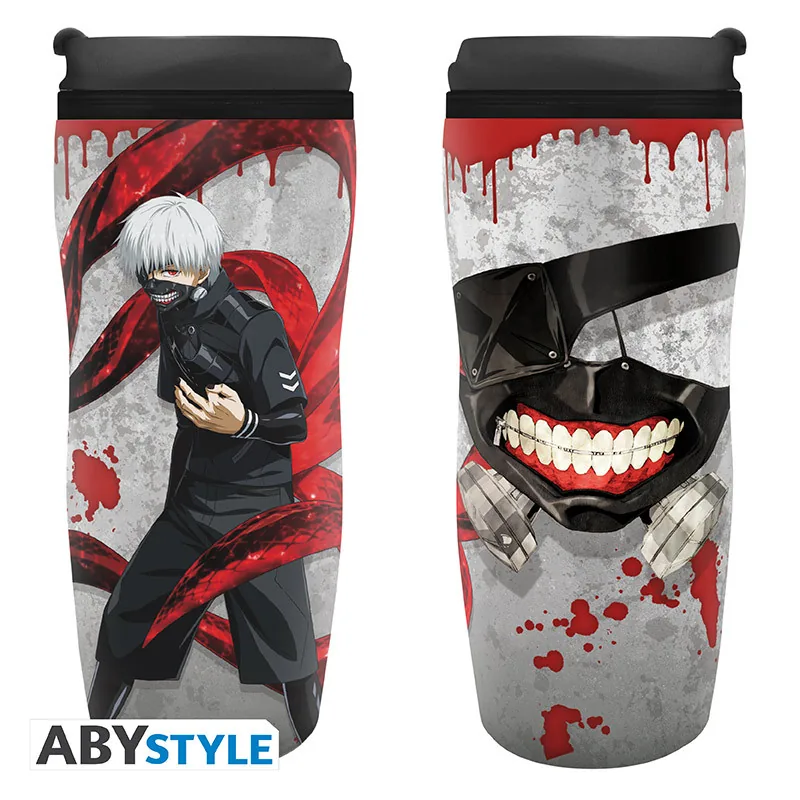 Taza de viaje Tokyo Ghoul Ken Kaneki 355 ml