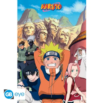 Póster Maxi Naruto Grupo 91,5x61 cm