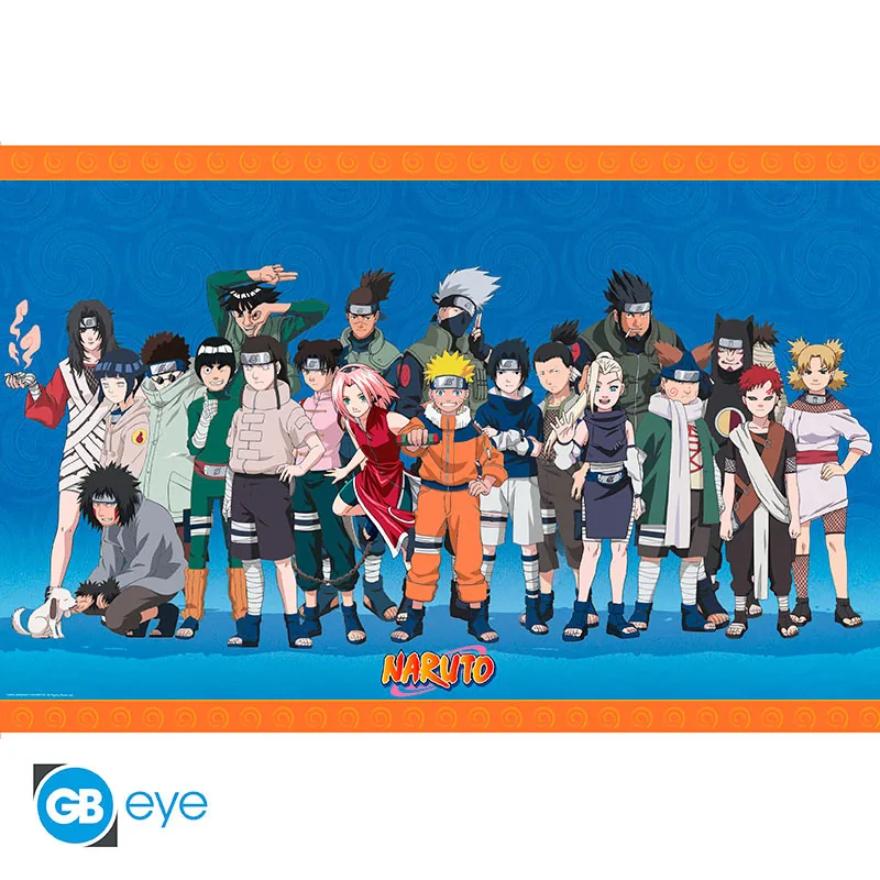 Póster Maxi Naruto Ninjas de Konoha 91,5x61 cm