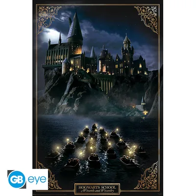 Póster Maxi Harry Potter Castillo de Hogwarts 91,5x61 cm