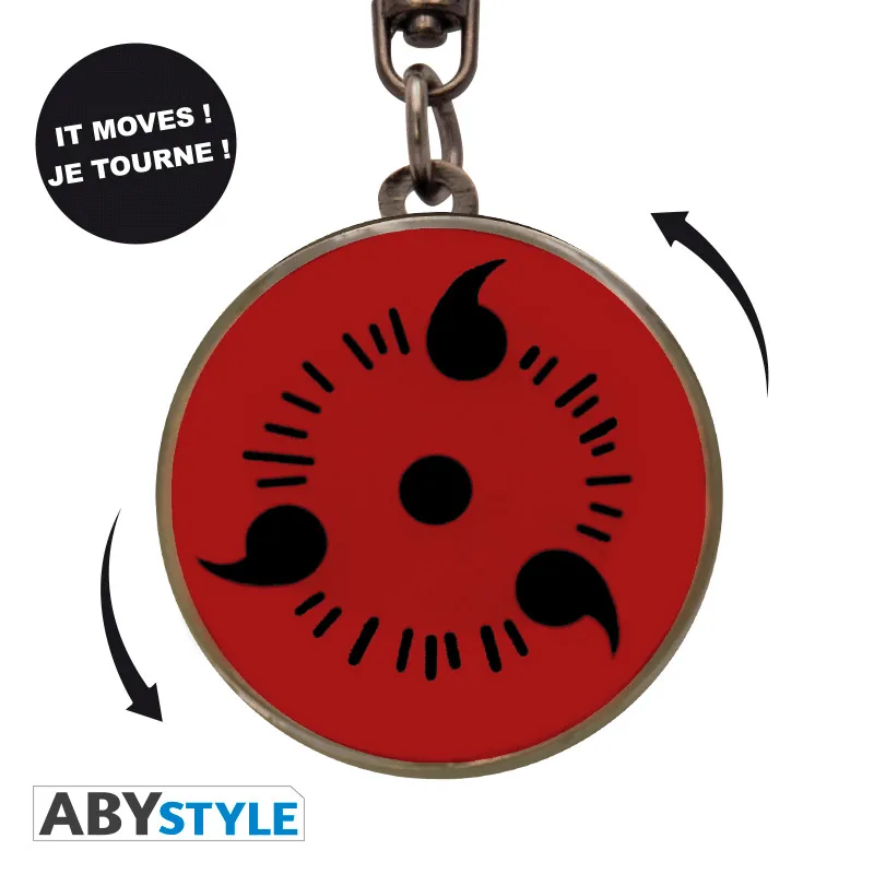 Llavero con movimiento Naruto Shippuden Sharingan