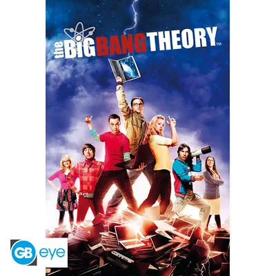 Póster The Big Bang Theory Cast 91,5x61 cm
