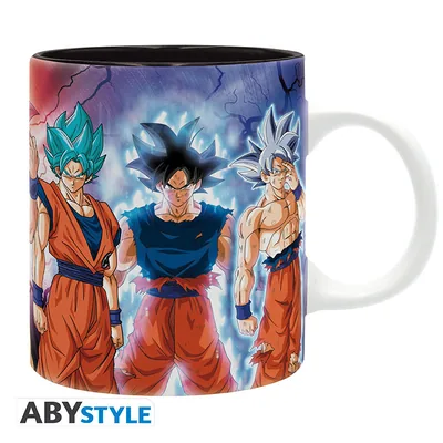 Taza Dragon Ball Super Goku Transformations 320 ml