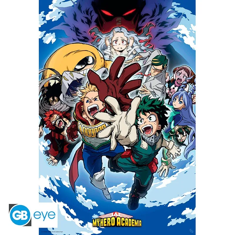 Póster My Hero Academia Eri y grupo 91,5x61 cm
