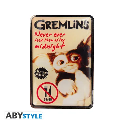 Imán premium Gremlins No les des de comer después de medianoche