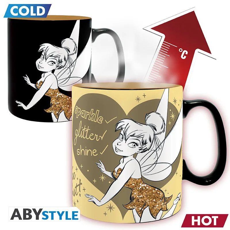 Taza termosensible Disney Tinkerbell Sparkle 460 ml