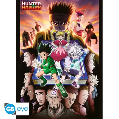 Póster Hunter X Hunter Greed Island 52x38 cm