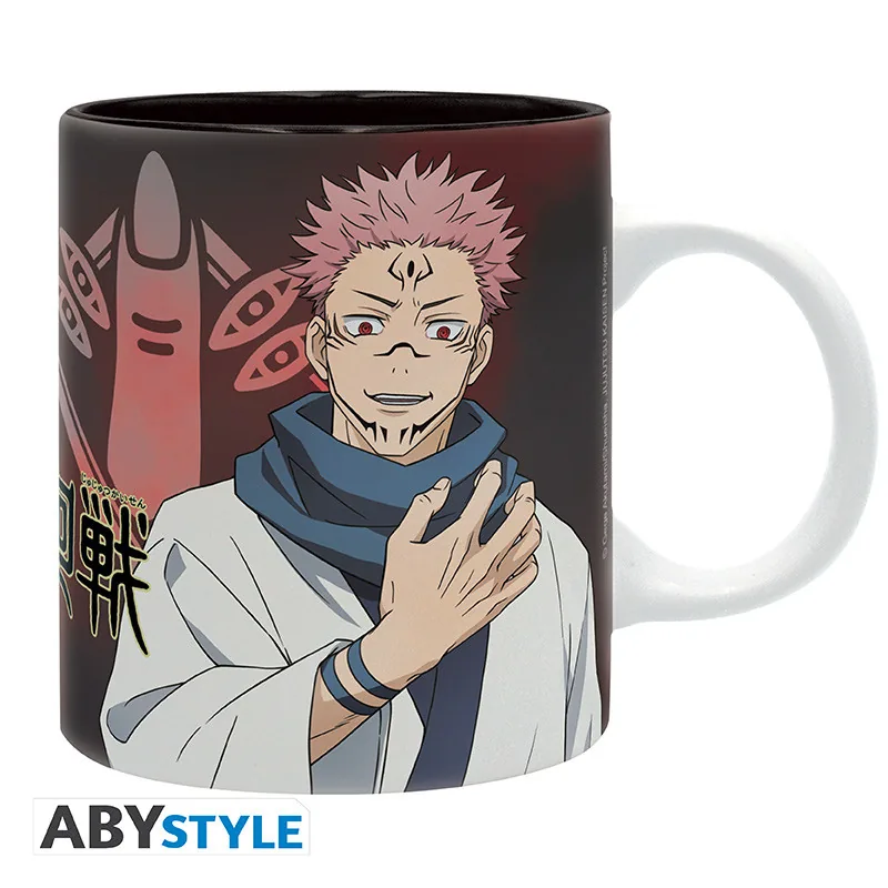 Taza Jujutsu Kaisen Itadori y Sukuna 320 ml