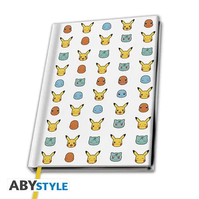 Cuaderno A5 Pokémon Iniciales