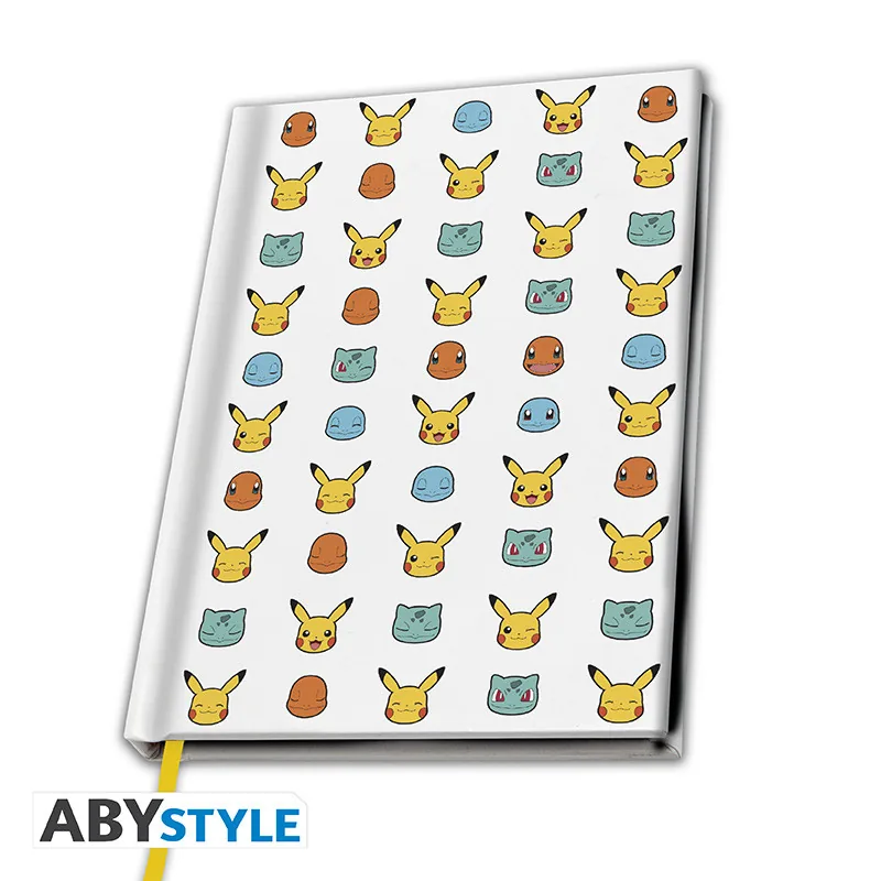 Cuaderno A5 Pokémon Iniciales