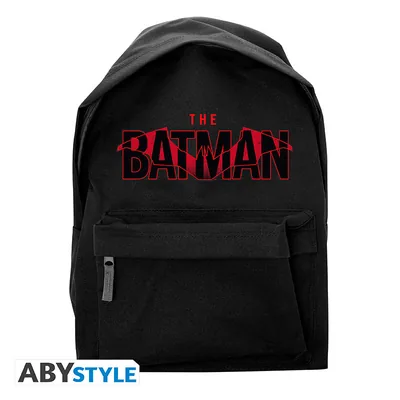 Mochila Batman The Batman Logo negra