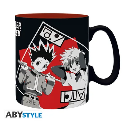 Taza Hunter x Hunter Grupo de Gon 460 ml