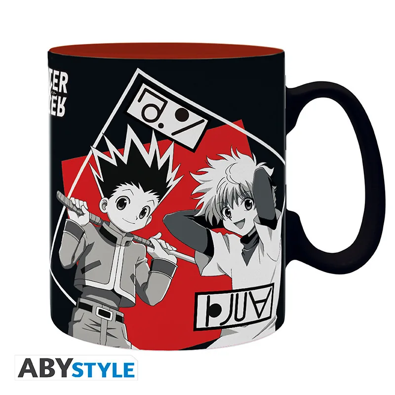 Taza Hunter x Hunter Grupo de Gon 460 ml