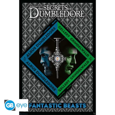 Póster Maxi Animales Fantásticos Dumbledore vs Grindelwald 91,5x61 cm