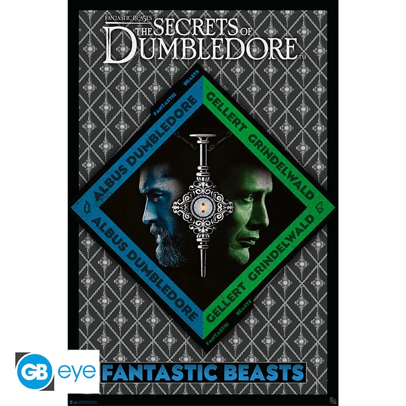 Póster Maxi Animales Fantásticos Dumbledore vs Grindelwald 91,5x61 cm