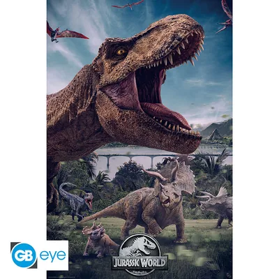 Póster Maxi Jurassic World World 91,5x61 cm