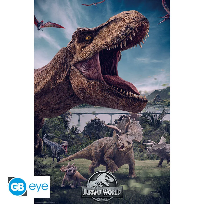 Póster Maxi Jurassic World World 91,5x61 cm
