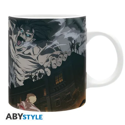 Taza Attack on Titan S4 Key Art 320 ml