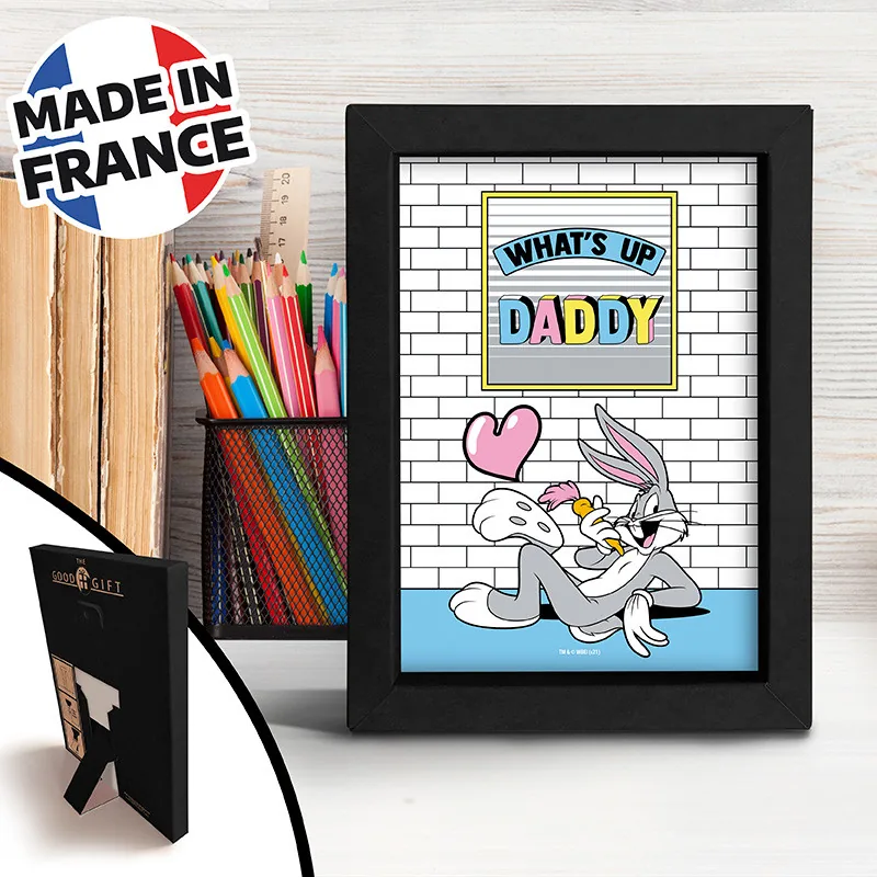 Marco kraft negro Looney Tunes Family&Friends Daddy 15x20 cm