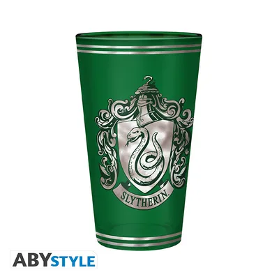 Vaso grande premium Harry Potter Slytherin 400 ml