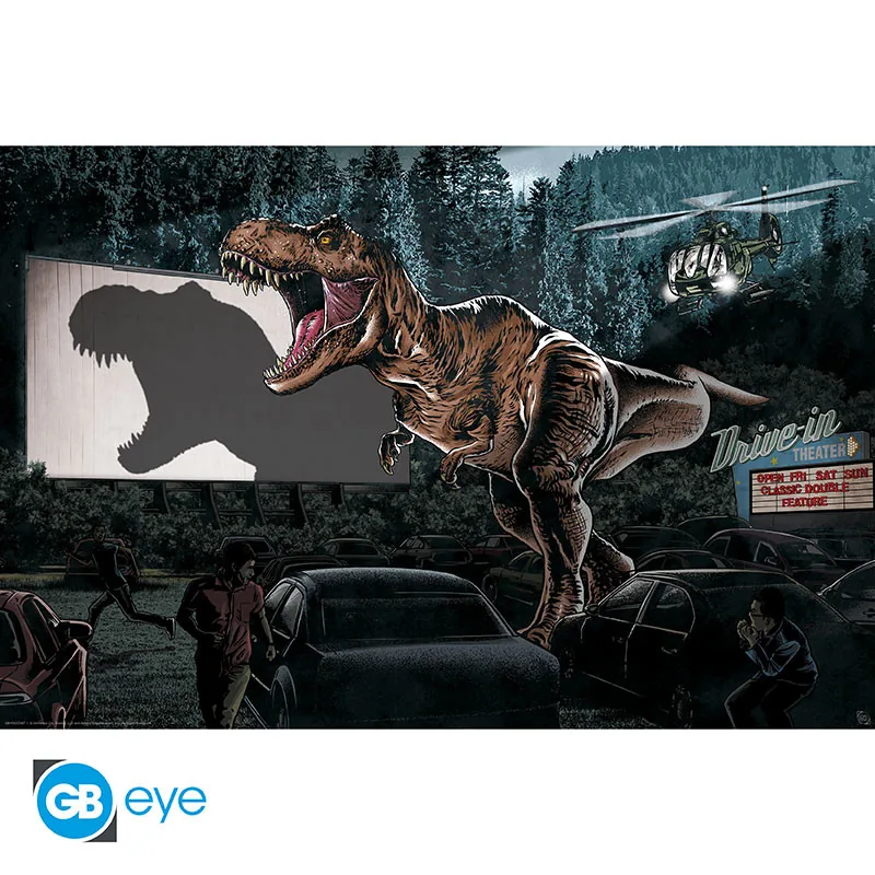 Póster Maxi Jurassic World Cinema 91,5x61 cm