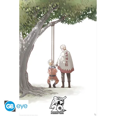 Póster Maxi Naruto Shippuden 20 aniversario 91,5x61 cm