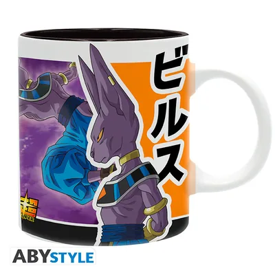 Taza Dragon Ball Super Beerus VS Goku 320 ml