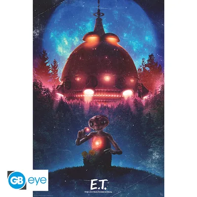 Póster Maxi E.T. Spaceship 91,5x61 cm