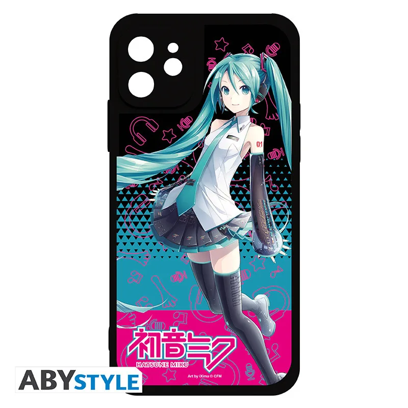 Funda iPhone 12 Hatsune Miku Music