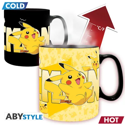 Taza termocromática Pokémon Pikachu 460 ml