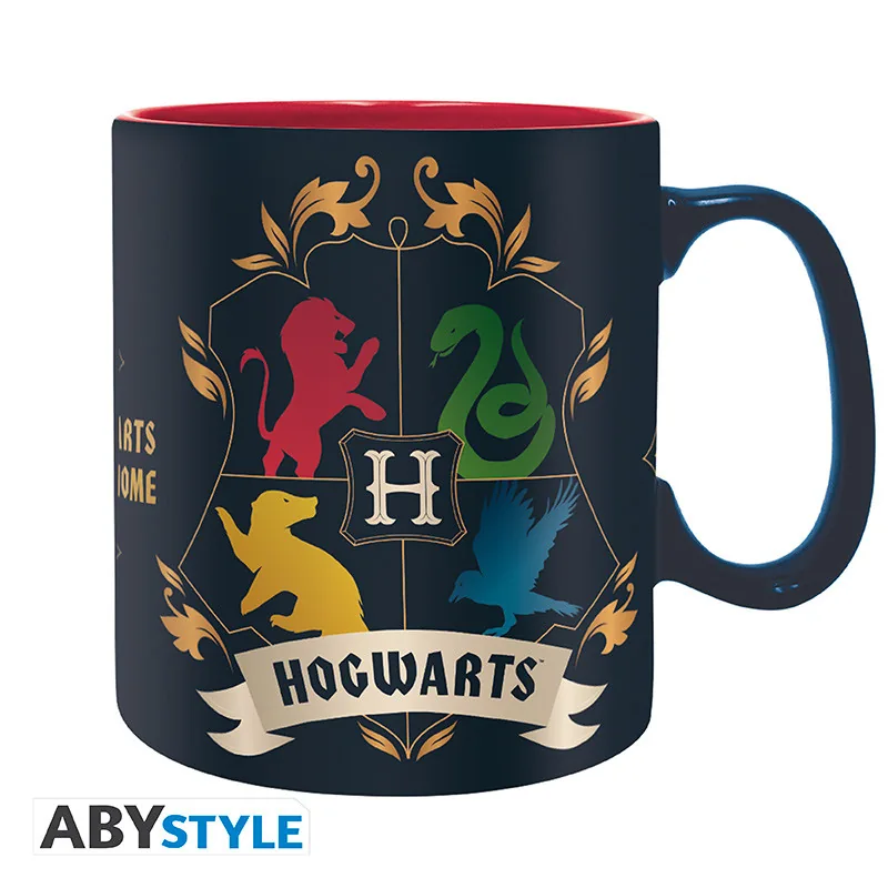 Taza Harry Potter Casas 460 ml