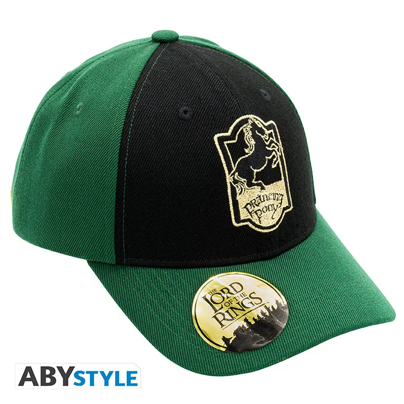 Gorra El Señor de los Anillos El Poney Pisador negro y verde