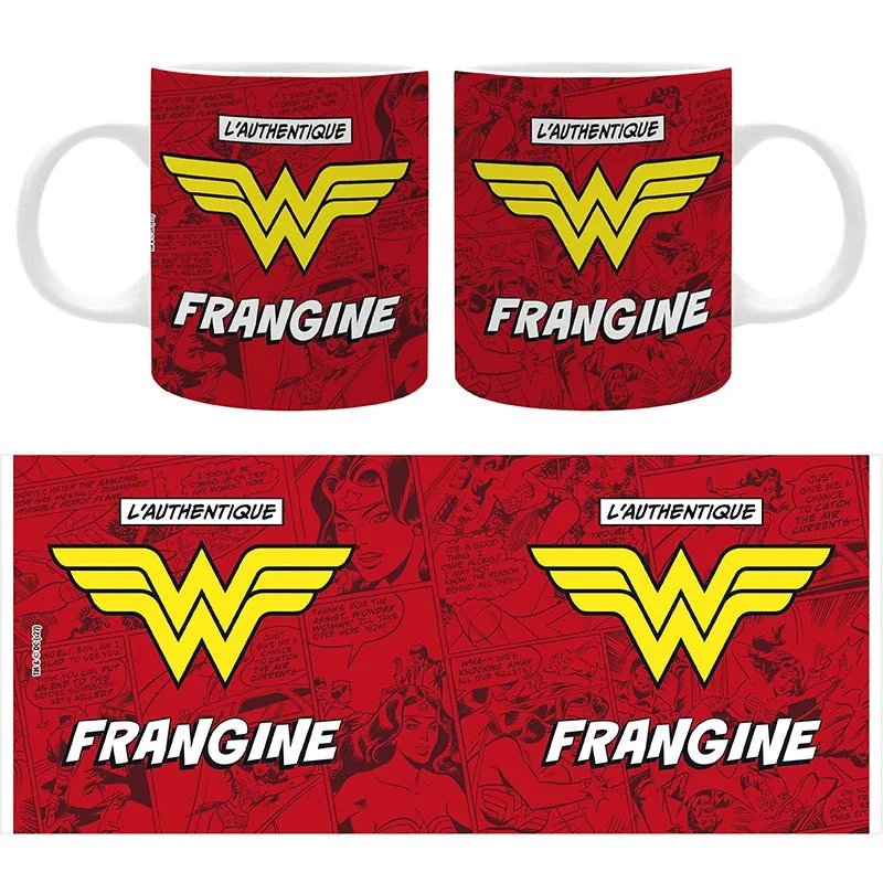 Taza Wonder Woman L'Authentique W Frangine 320 ml
