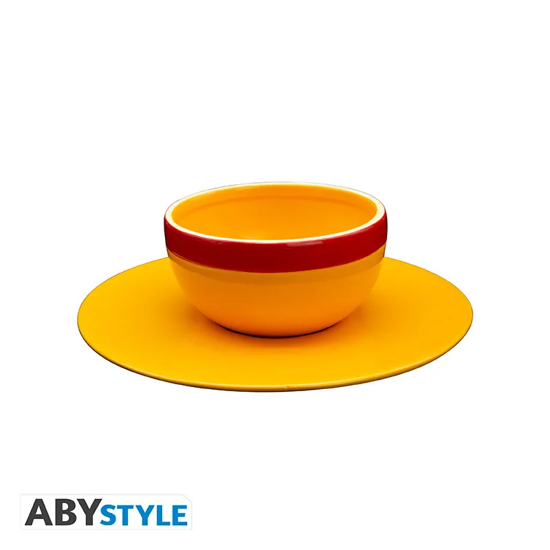 Bol con platillo One Piece Sombrero de Paja 250 ml