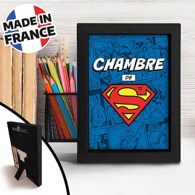 Marco kraft negro Superman Chambre de Superman 15x20 cm