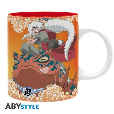 Taza Naruto Jiraiya y Naruto 320 ml