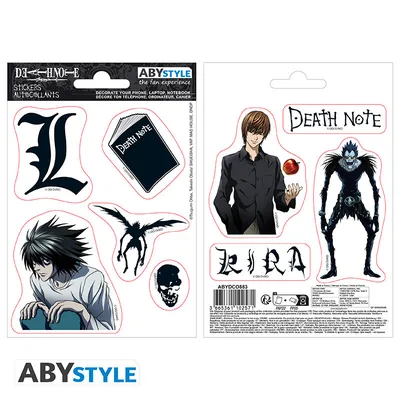 Pegatinas Death Note Icons 16x11 cm