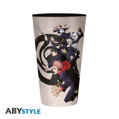 Vaso grande Jujutsu Kaisen Tokio vs Kioto 400 ml
