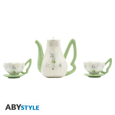 Set de tetera con tazas Disney Campanilla