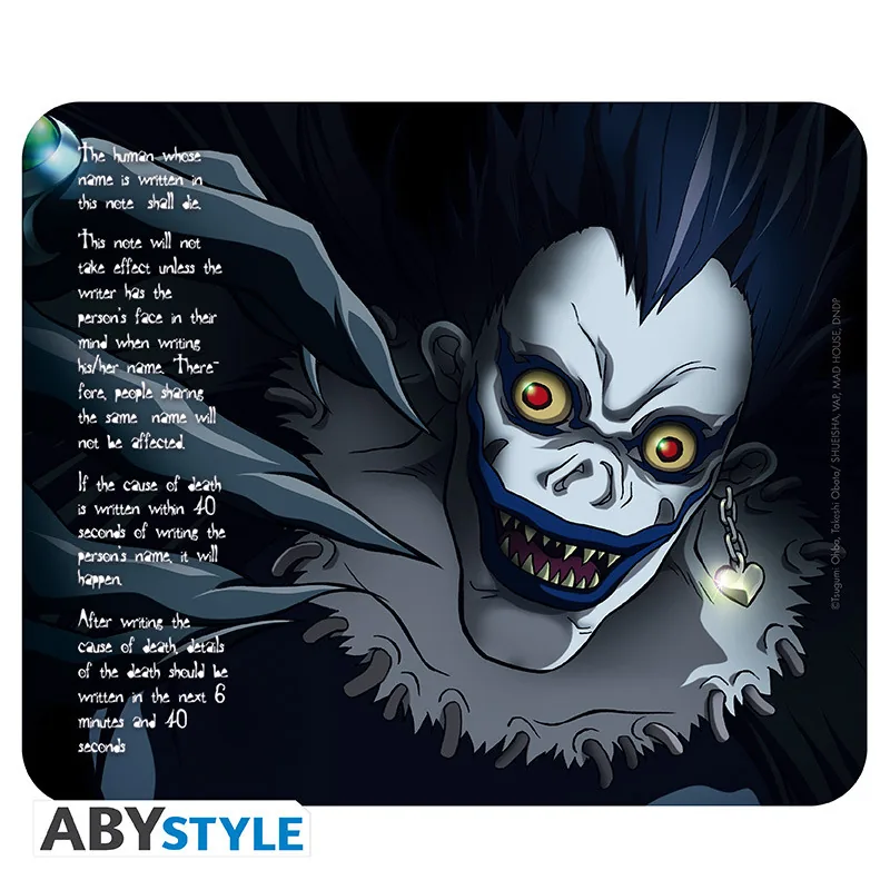 Alfombrilla de ratón flexible Death Note Ryuk