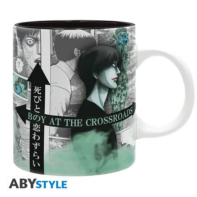 Taza Junji Ito El chico de la encrucijada 320 ml