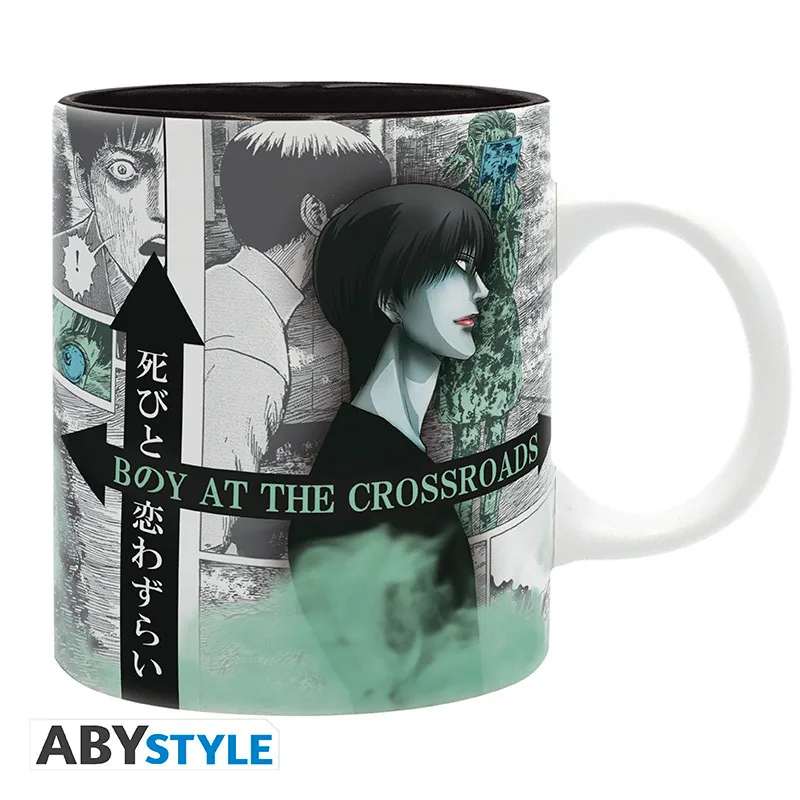 Taza Junji Ito El chico de la encrucijada 320 ml