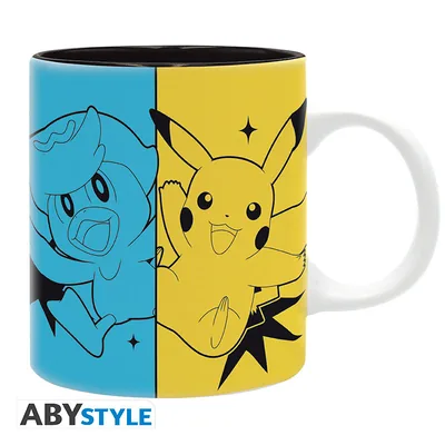 Taza Pokémon Iniciales de Escarlata y Púrpura 320 ml