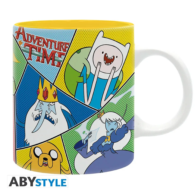 Taza Hora de aventuras Grupo de personajes 320 ml